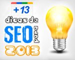13 dicas de SEO para 2013