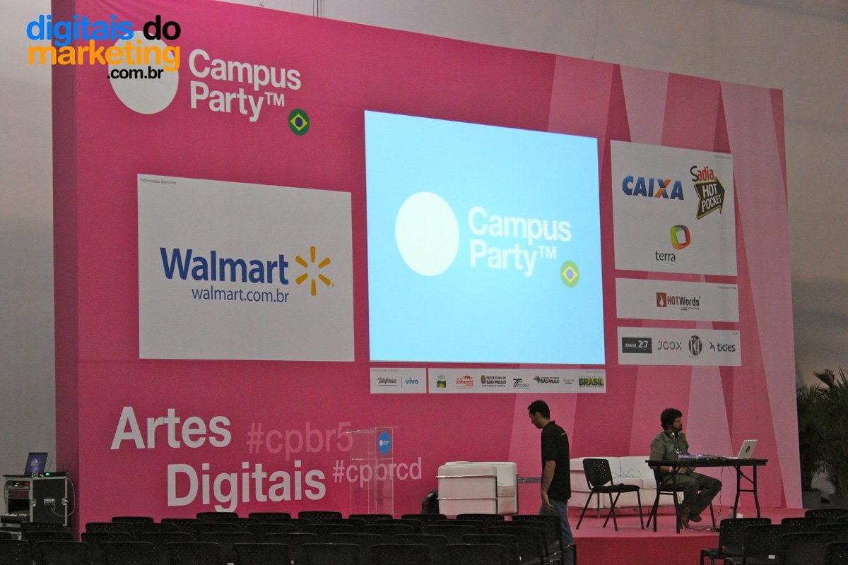 Campus Party - Área barracas