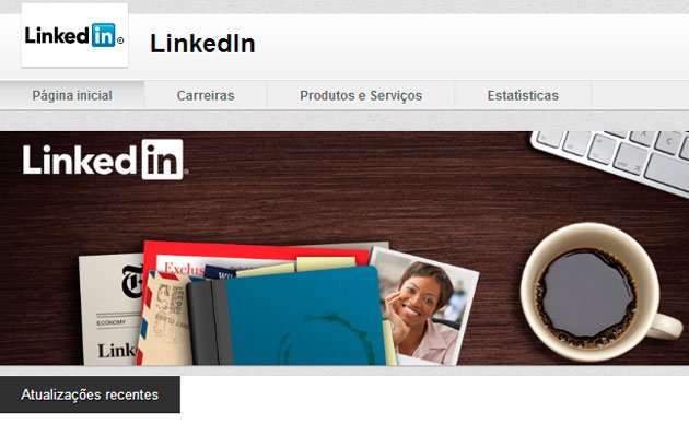 Página de Empresa do Linkeidn